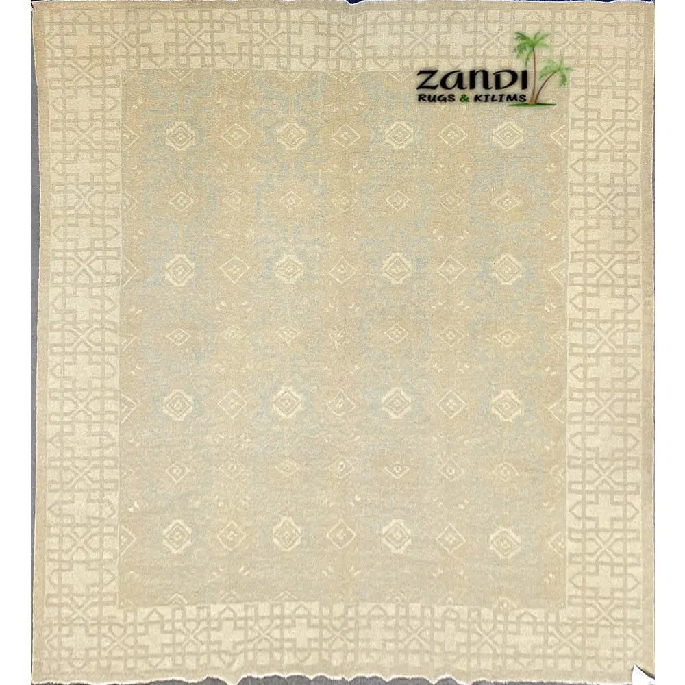 One Of The Kind Pakistani Hand-Knotted Rug 8'8" x 11'9" zandirugs